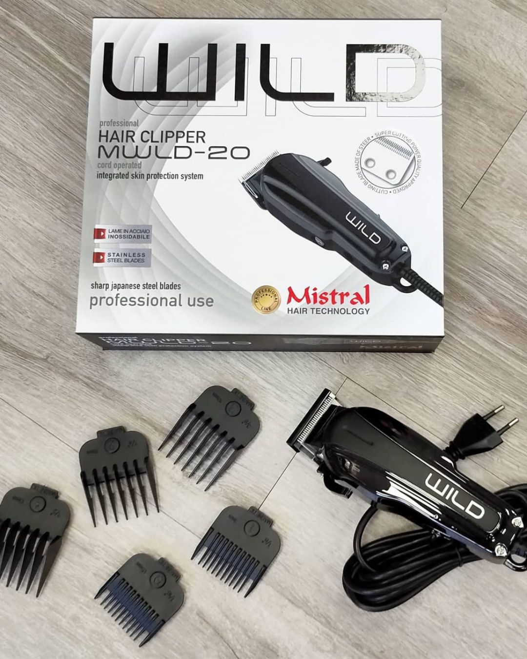 Mistral Hair Technology Wild Professional Hair Clipper MWLD 20 - Tagliacapelli con Filo | Beauty Shop Mary