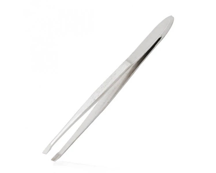 Pinzetta Sopracciglia Acciaio punta obliqua 370.122 XANITALIA