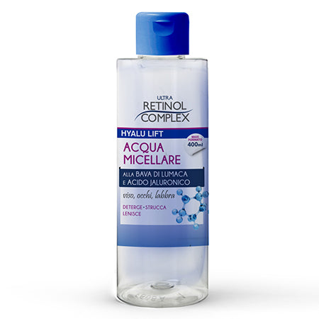 Ultra Retinol Complex  Acqua Micellare alla Bava di Lumaca e Acido Jaluronico 400ml