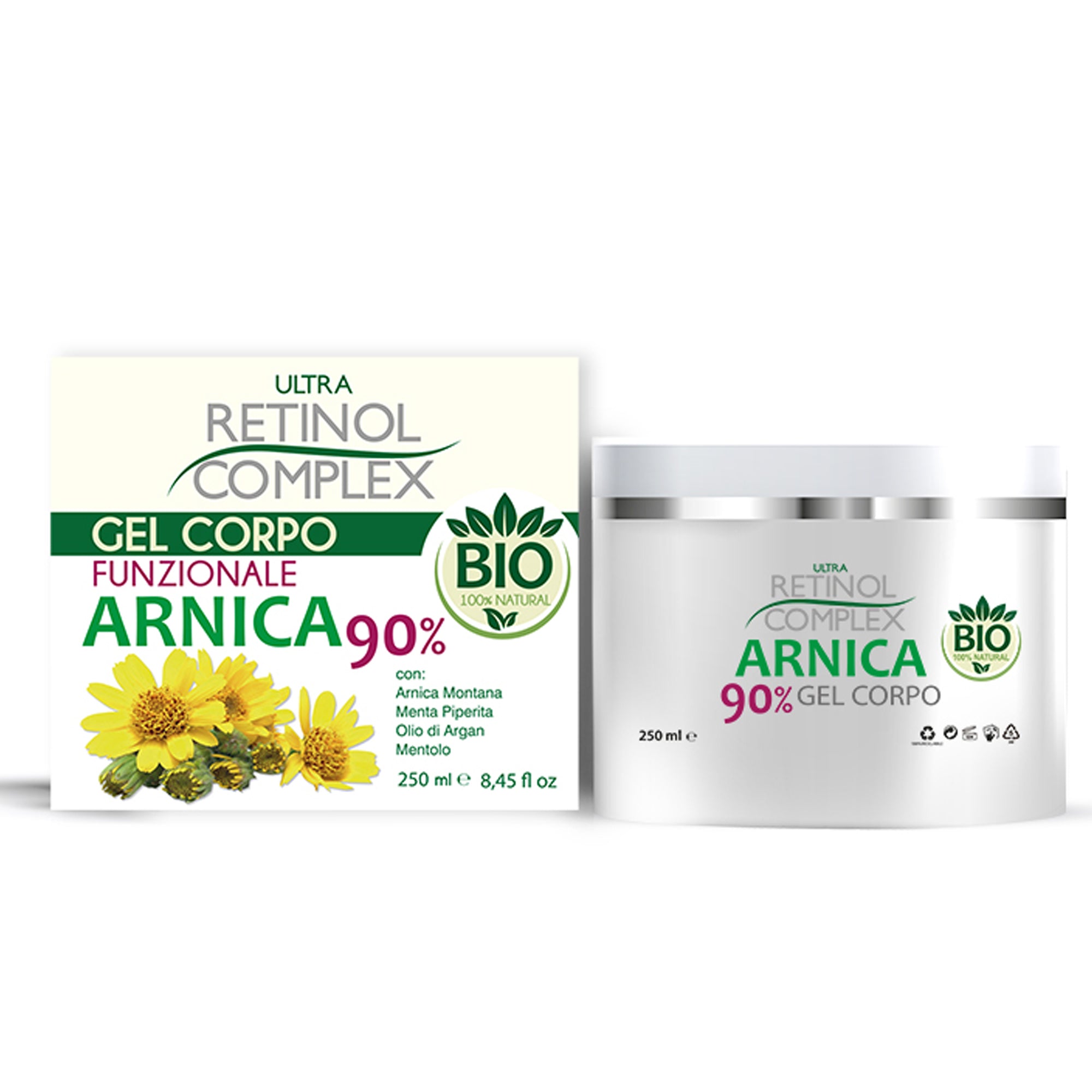 Ultra Retinol Complex Gel Corpo Funzionale Arnica 90% 250ml
