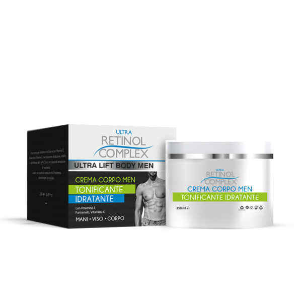 Ultra Retinol Complex Crema Corpo Tonificante e idratante 250ml Men