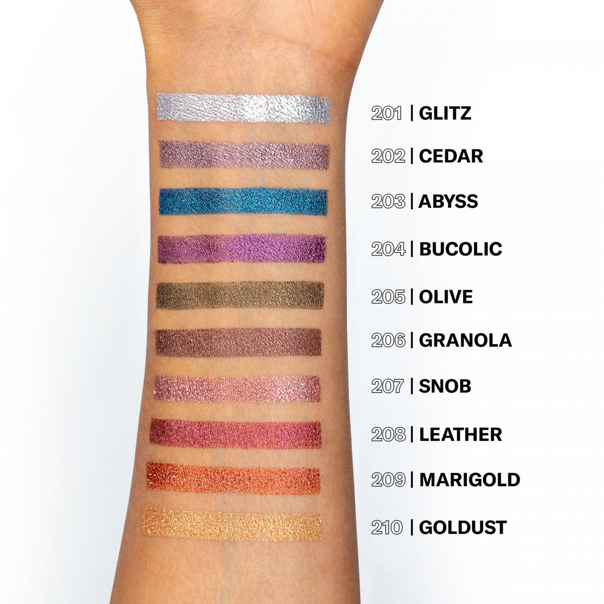 Mesauda Vibrant Eyeshadow Ombretto Perlato