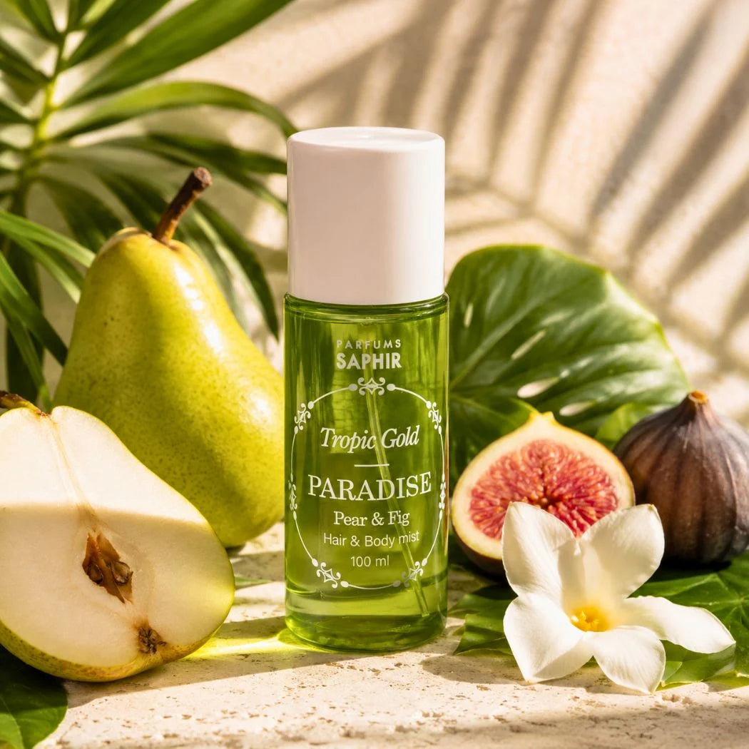 SAPHIR Tropic Gold PARADISE Pear & Fig Hair & Body Mist 100ml