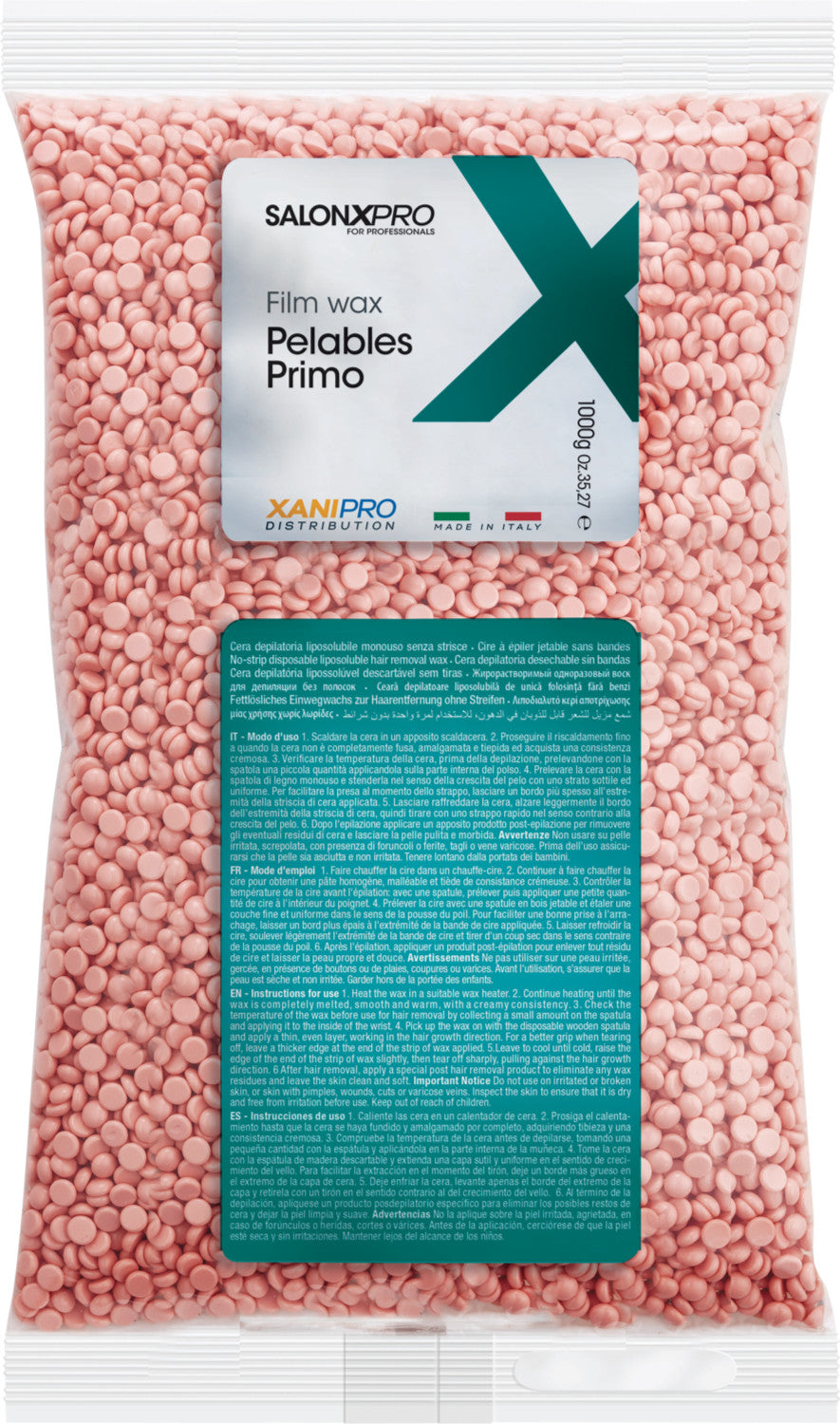 Cera Depilatoria Liposolubile Monouso Senza Strisce The Multi Directional 1000G