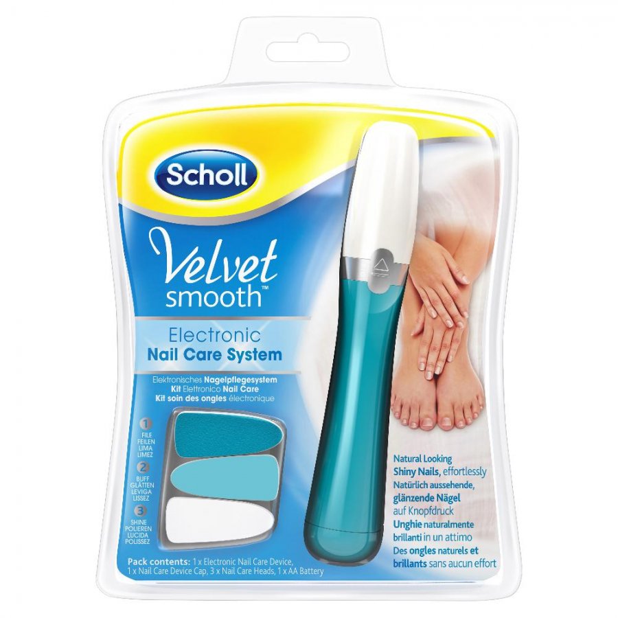 Scholl Velvet Smooth Kit Elettronico Nail Care System