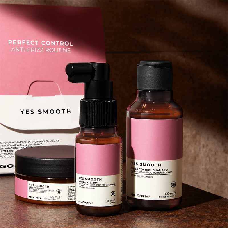 ELGON Yes Smooth Anti Frizz Routine kit