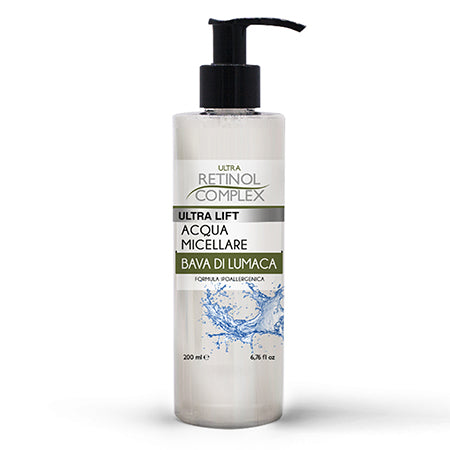 Ultra Retinol Complex  Acqua Micellare Bava di Lumaca 200ml