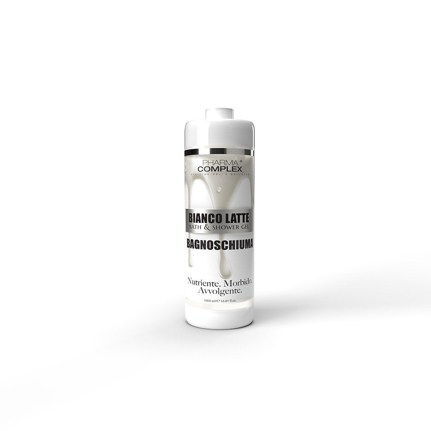 Pharma Complex BAGNOSCHIUMA BIANCO LATTE bath & shower gel 1000ml