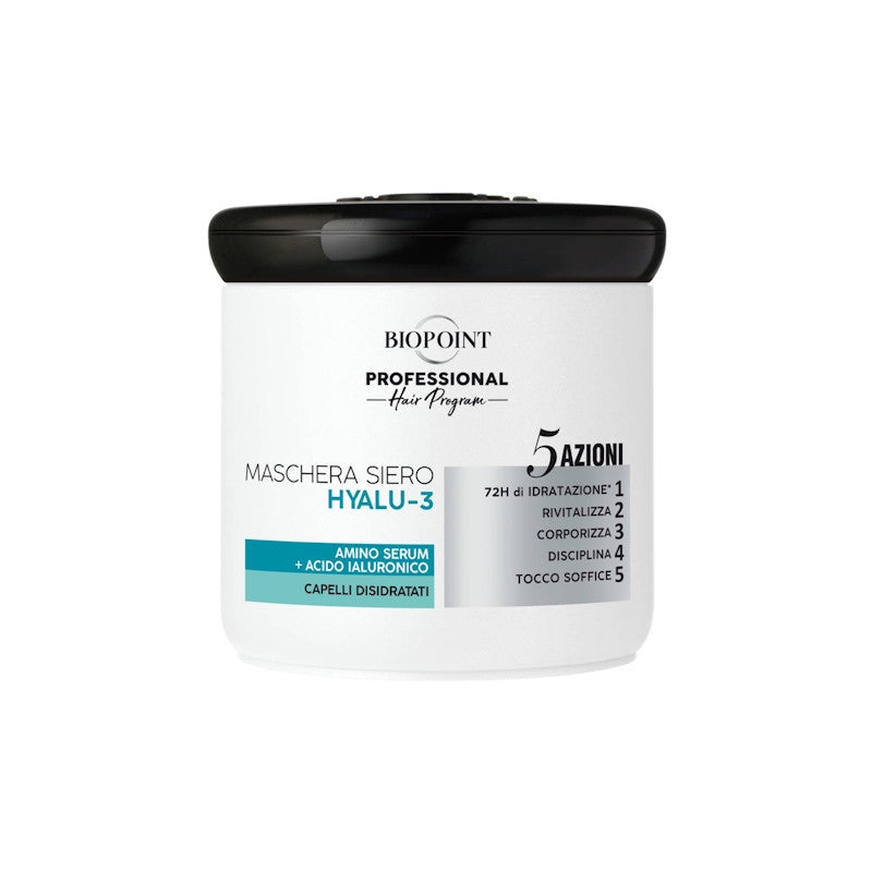 Biopoint Professional Hair Program Maschera Siero HYALU-3 400Ml