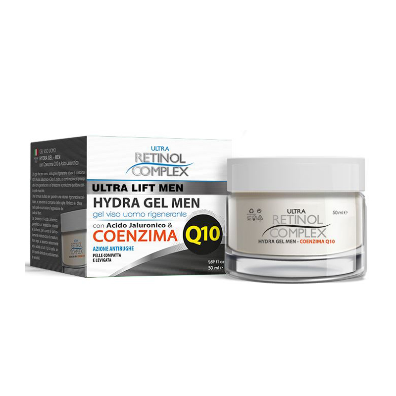 Ultra Retinol Complex Hydra Gel Coenzima Q10 Antiage MEN 50ML