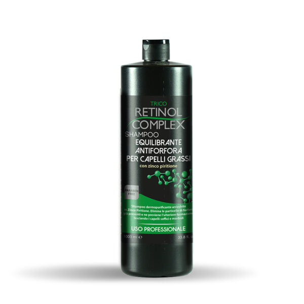 Trico Retinol Complex Shampoo Equilibrante Antiforfora per Capelli Grassi 800ml