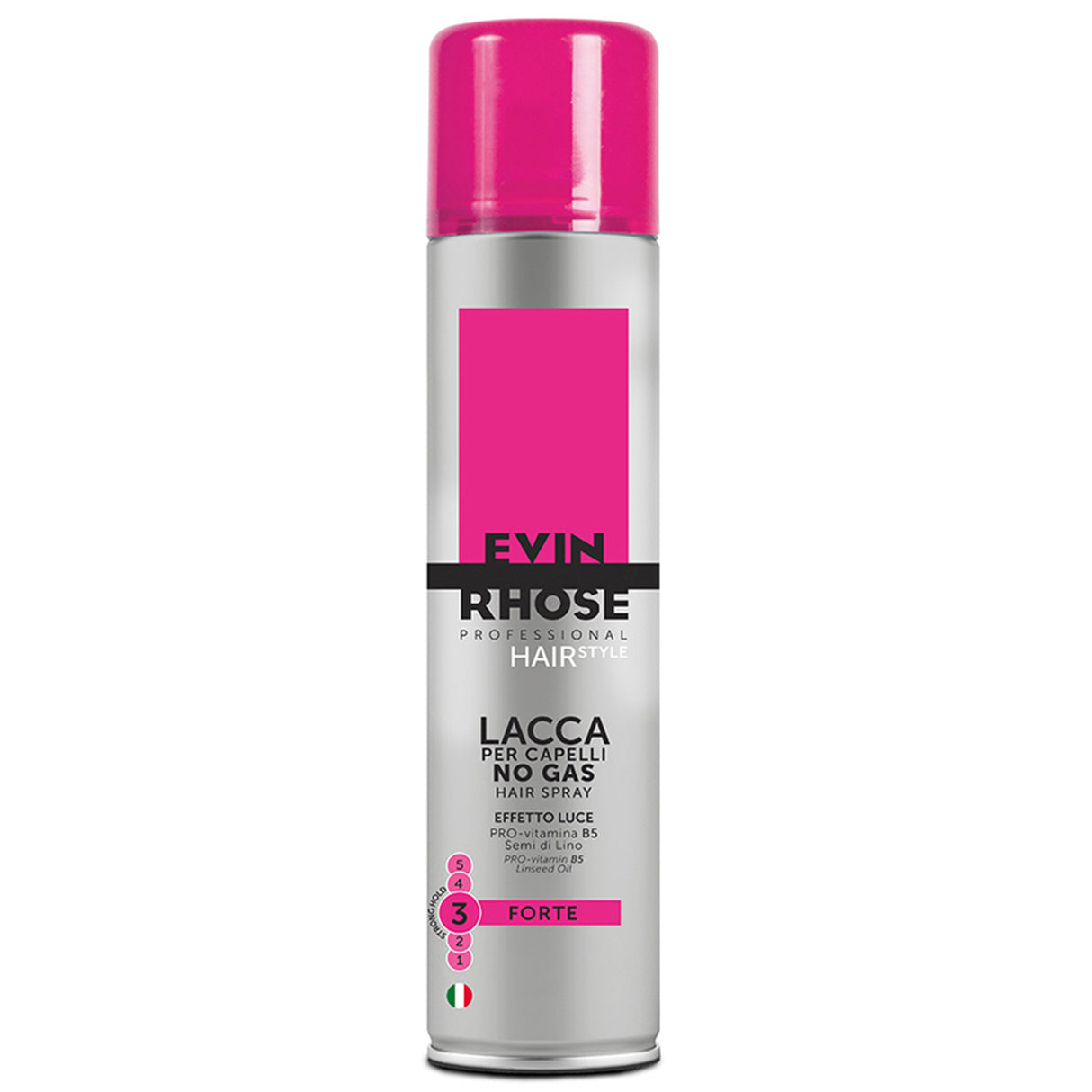 Evin Rhose Lacca Spray Per Capelli Fissaggio Forte 3 400 ml