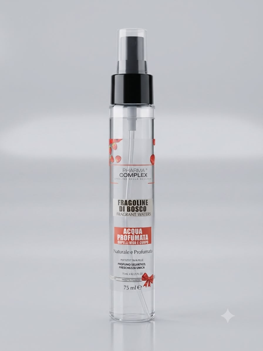 Pharma Complex Fragoline di Bosco Acqua profumata capelli, viso e corpo 75ml