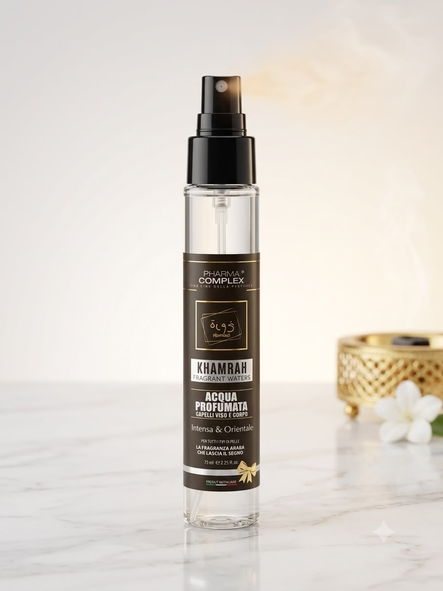 Pharma Complex Khamrah Acqua profumata corpo, capelli e viso 75ml