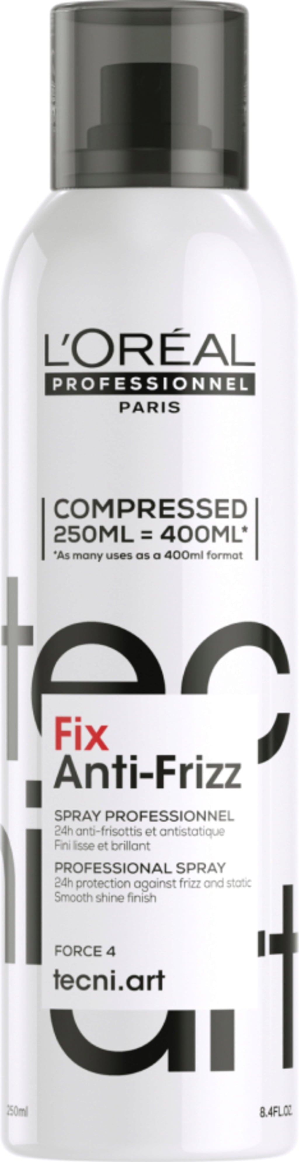 Tecni Art Fix Anti-Frizz Spray 4 250Ml L'Oréal Professionnel