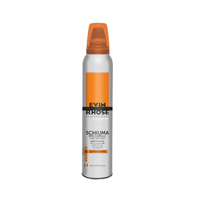 Evin Rhose Mousse per capelli Extra Forte 4 300ml