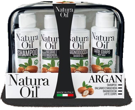 Natura oil Travel Kit Pochette 4 Prodotti