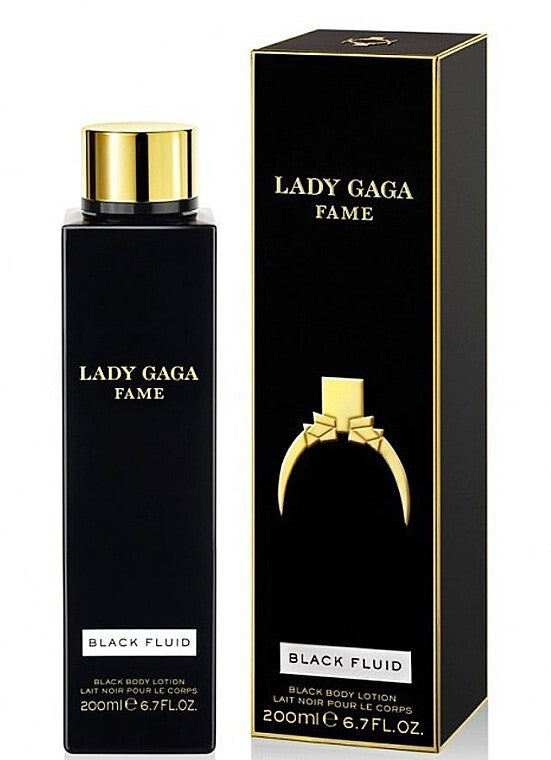 Lady Gaga Fame Black Fluid Body Lotion 200ml