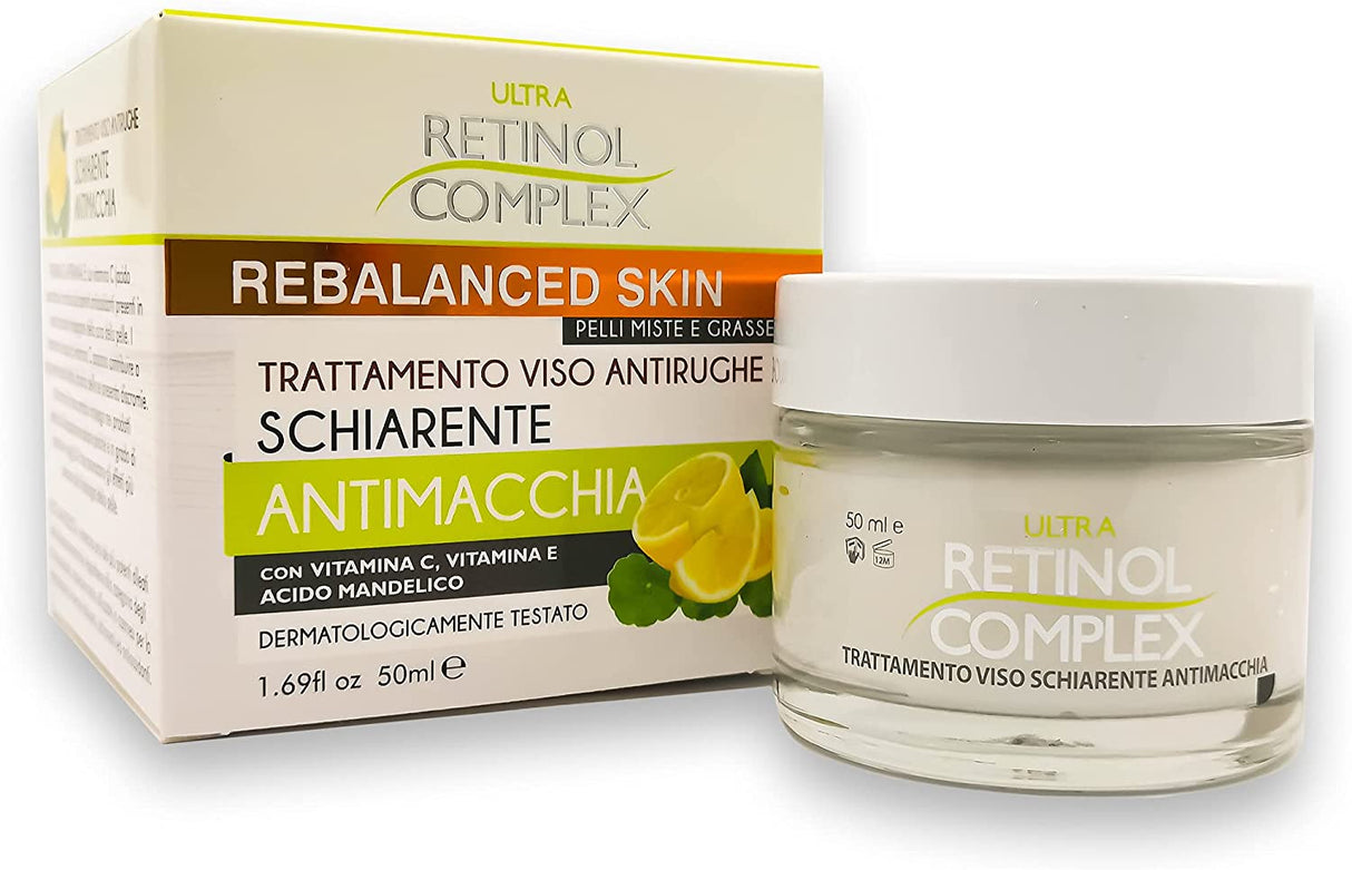 Ultra Retinol Complex Crema Viso Antirughe Antimacchia 50ml