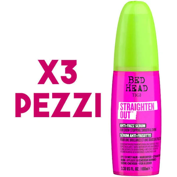 TIGI Bed Head Straighten Out Siero Anticrespo 100ml 3 pz