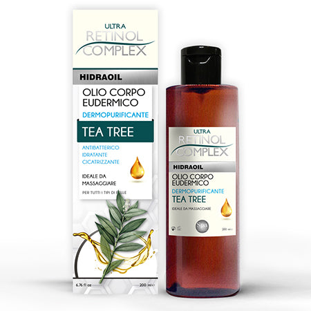 Ultra Retinol Complex Olio Corpo Eudermico Dermopurificante Tea Tree 200ML