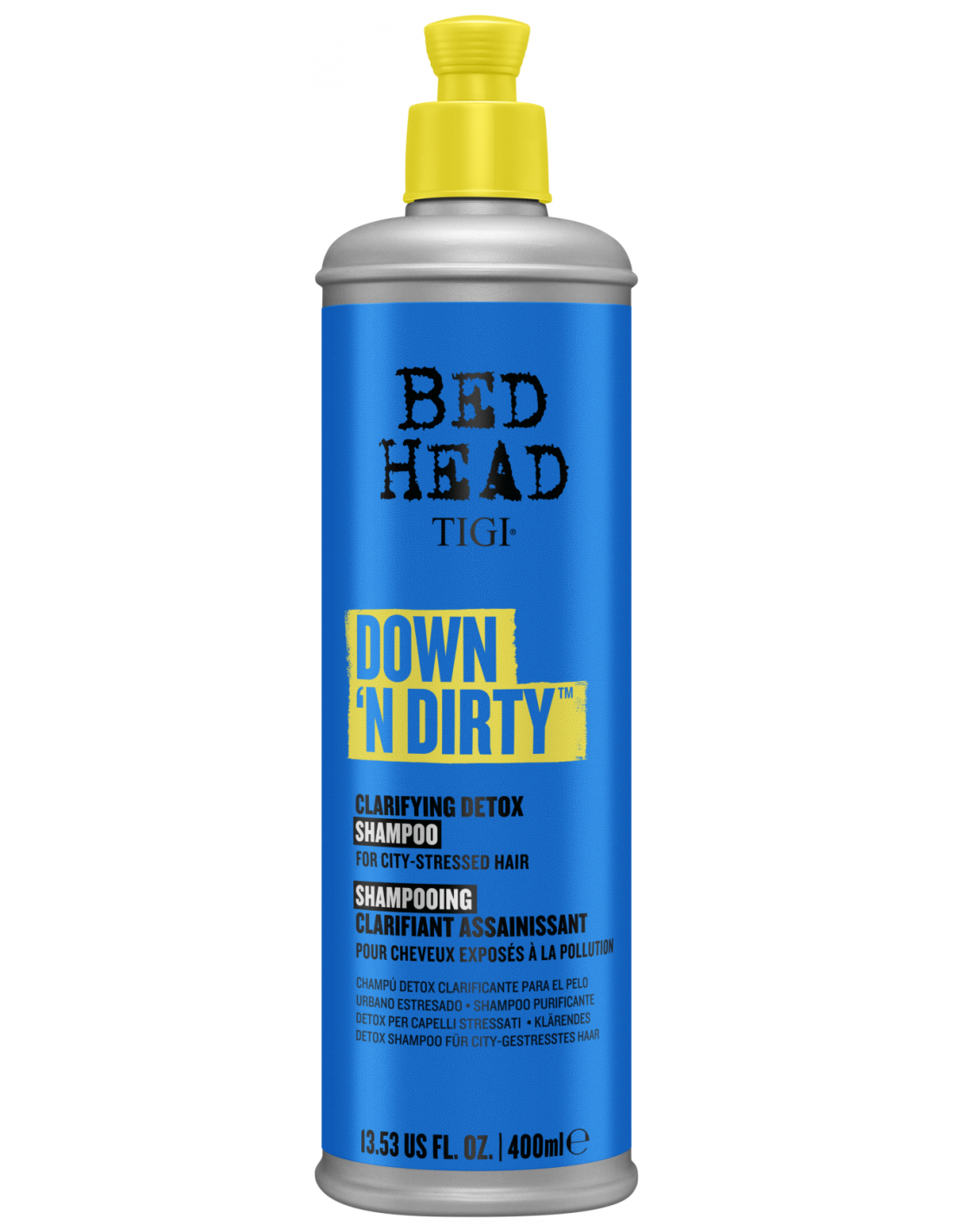 TIGI Bed Head Down'n' Dirty Shampoo Detox Uso Quotidiano 400ml