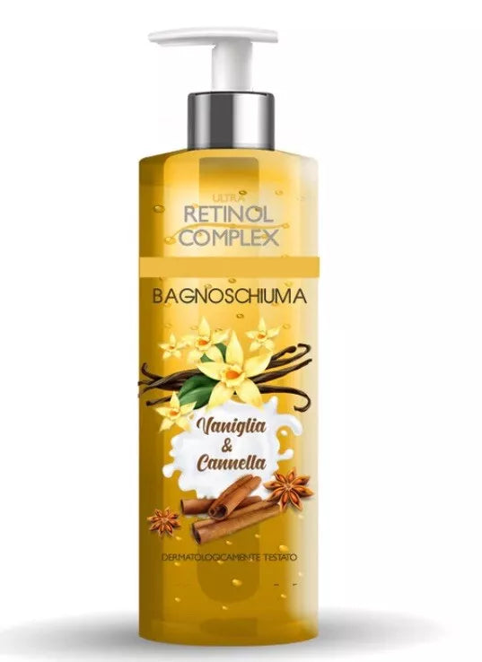 Ultra Retinol Complex bagnoschiuma Vaniglia e Cannella 500ml