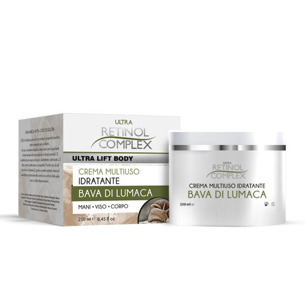 Ultra Retinol Complex Crema Multiuso Idratante Bava di Lumaca 250ml