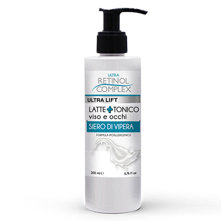 Ultra Retinol Complex Latte-Tonico Siero di Vipera 200ml Viso-Occhi