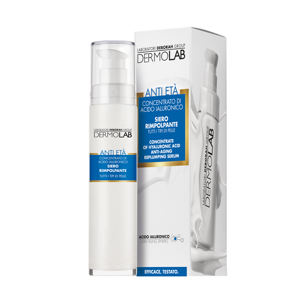 Dermolab Anti-Età Concentrato di Acido Ialuronico Siero Rimpolpante 50ml