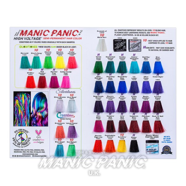 Manic Panic Classic High Voltage® Semi-Permanent Hair Color Cream 118ml