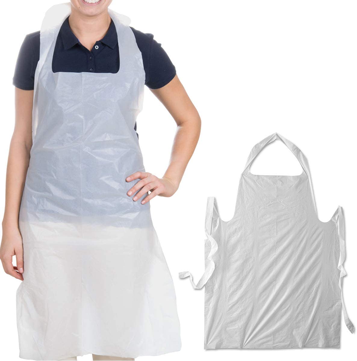 Grembiule Polietilene 100Pz