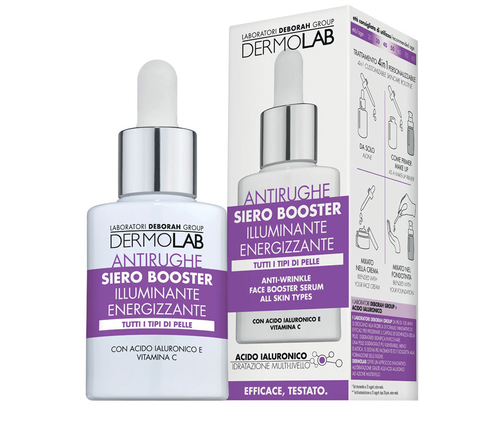 Dermolab Antirughe Siero Booster Antirughe Illuminante Energizzante