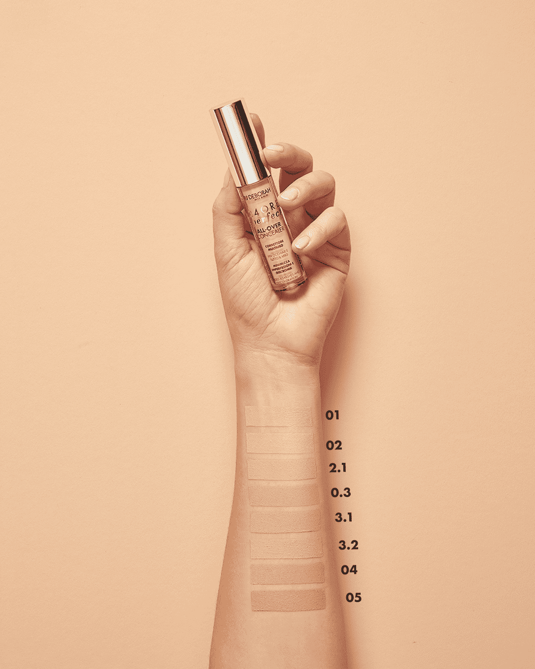 Deborah Milano Correttore 24Ore Perfect All-Over Concealer