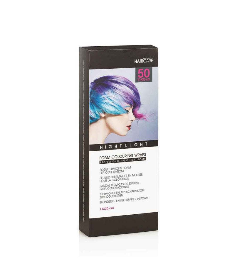 Fogli Termici Per Colorazione Foam Colouring Wraps 11X30Cm, 50Pz Xanitalia