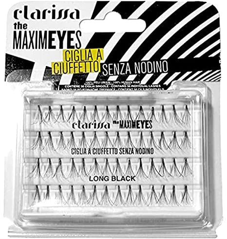 Clarissa Maximeyes Ciglia Ciuffetto Nere Senza Nodino