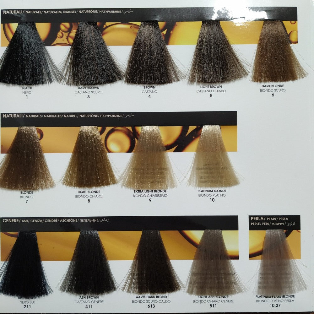 Olea Color Shampoo Colorante Permanente senza Ammoniaca