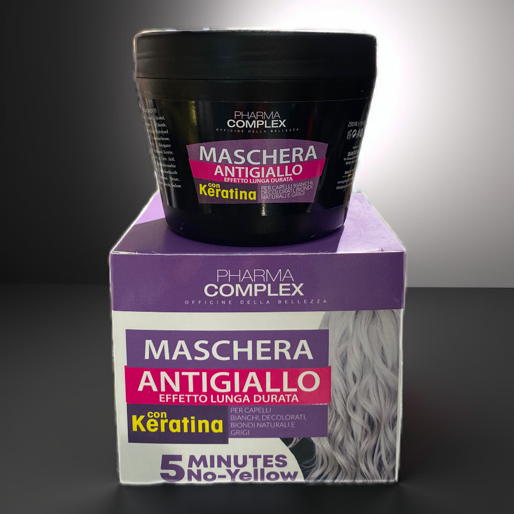 Pharma Complex Maschera Antigiallo con Keratina 250ml