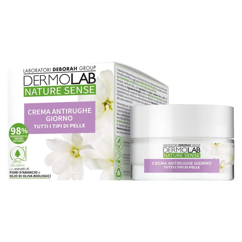 Dermolab Nature Sense Crema Antirughe Giorno Tutti i Tipi di Pelle