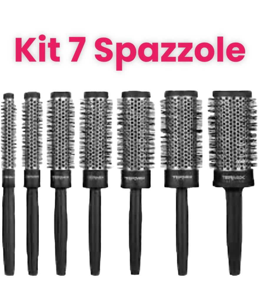 Termix Kit 7 Spazzole Termiche Professionali