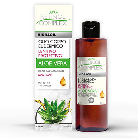 Ultra Retinol Complex Olio Corpo Eudermico Lenitivo Protettivo Aloe Vera 200ML