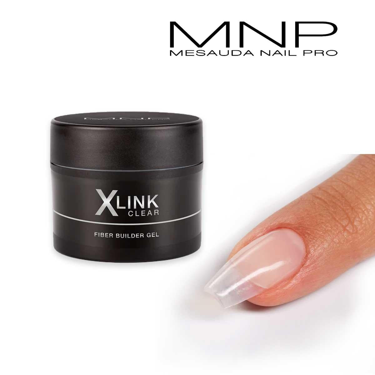 Mnp Xlink Fiber Builder Gel Clear