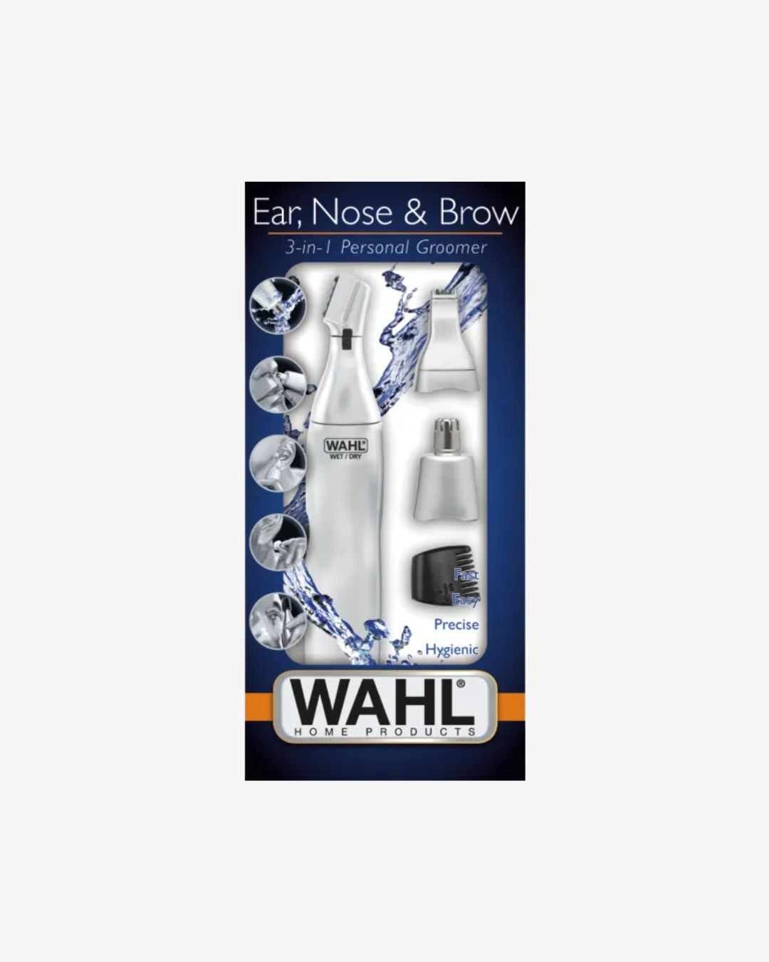 Wahl Ear, Nose & Brow 3-in-1 Trimmer - Rasoio di Precisione | Beauty Shop Mary