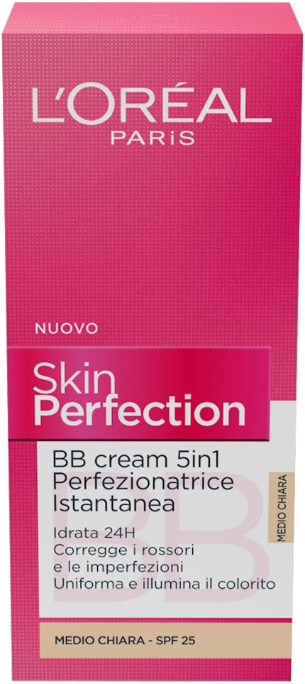 L'Oreal Skin Perfection BB Cream 5in1 Medio Chiara 50ml