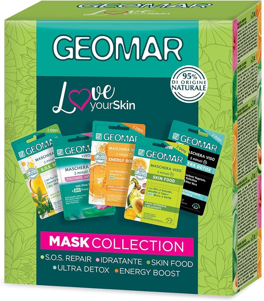 GEOMAR Mask Collection Box 5 Maschere 7.5ml