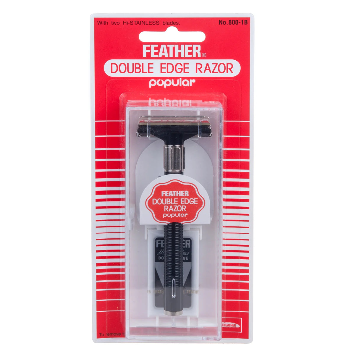 Feather 800-1B Manual Shaver Razor Blades RASOIO a T