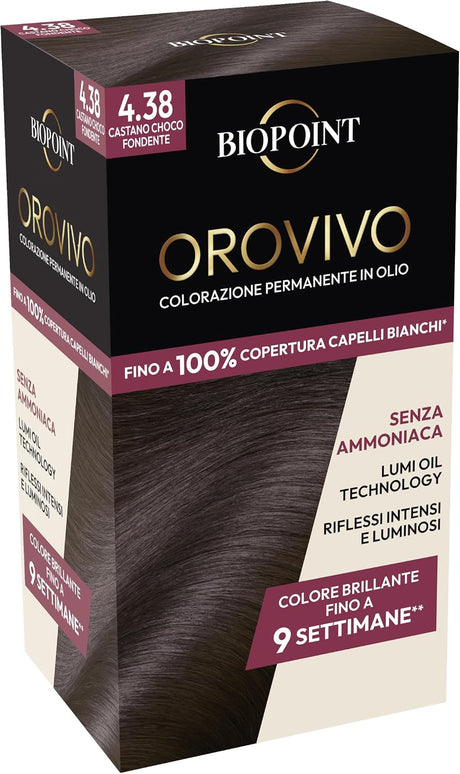 Orovivo Elisir di Colore Biopoint colorante senza Ammoniacali