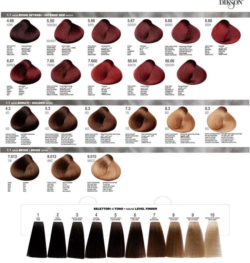 Dikson Color NEW Colorazione Permanente 120ml
