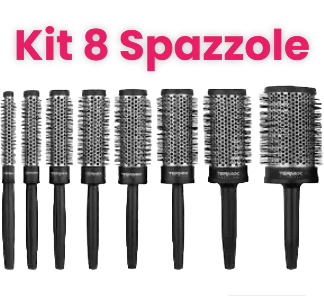 Termix Kit Completo 8 Spazzole Termiche Professionali