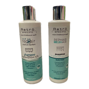 Retrò.Specific Zero1 Rephair Plastica Capillare Expert Liss Shampoo